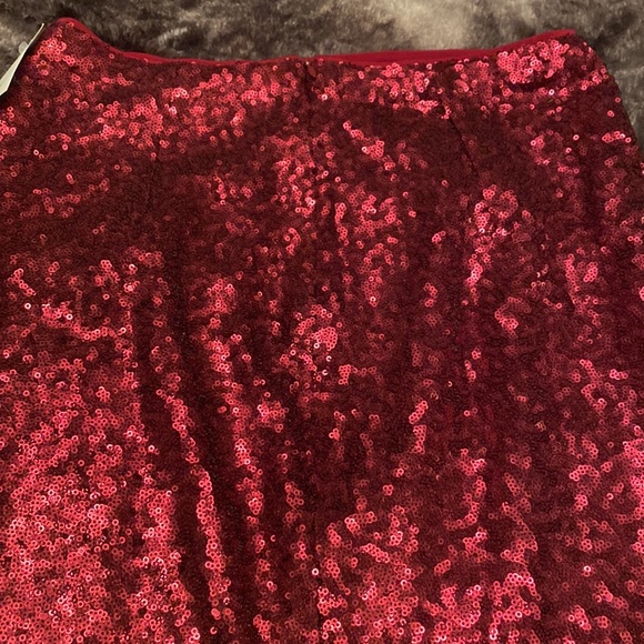 Sexy Dress the population 2 piece red sequins m - Picture 6 of 9